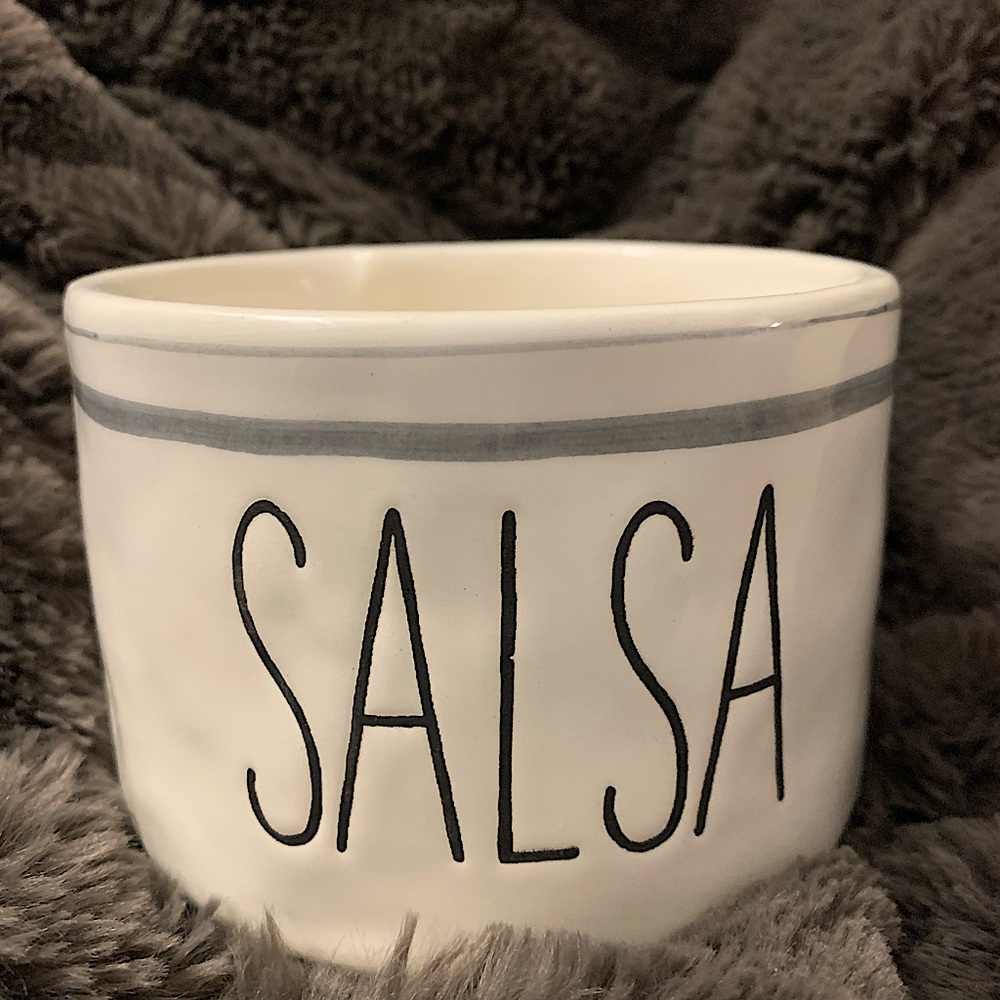 Rae Dunn Salsa ceramic Serving dish